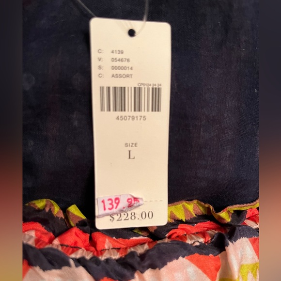 NWT Anthropologie Off the Shoulder Silk Maxi Dress Size Large - Picture 9 of 10